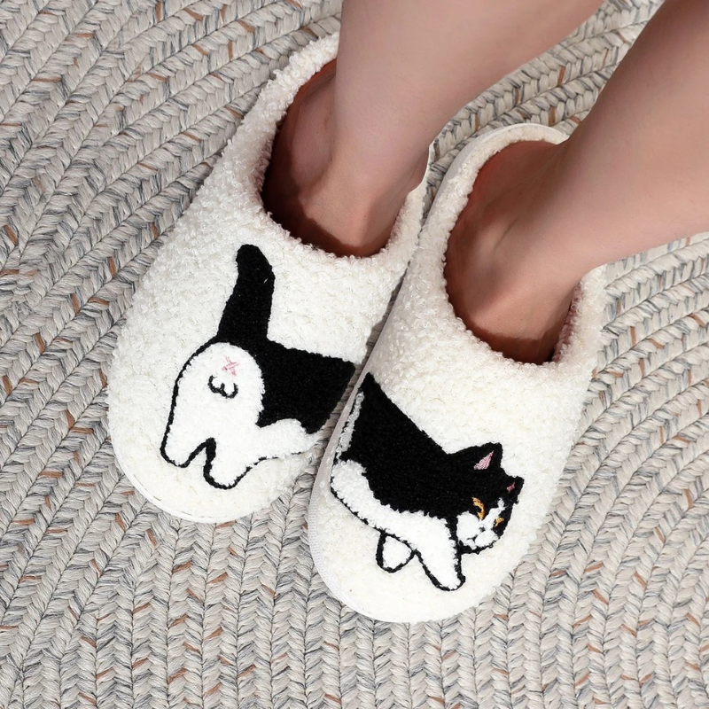 Chaussons chat