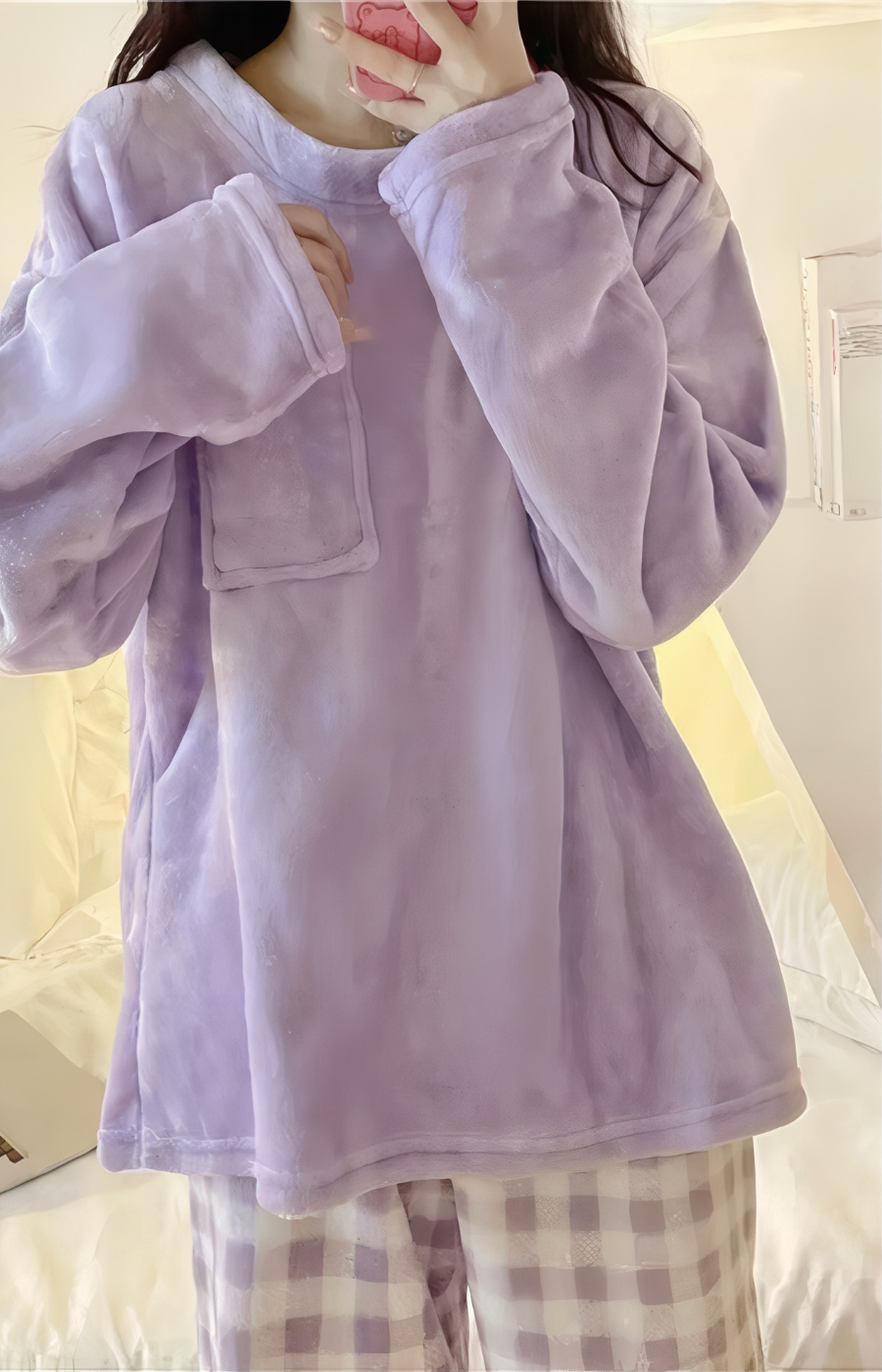 Ensemble de pyjama bicolore