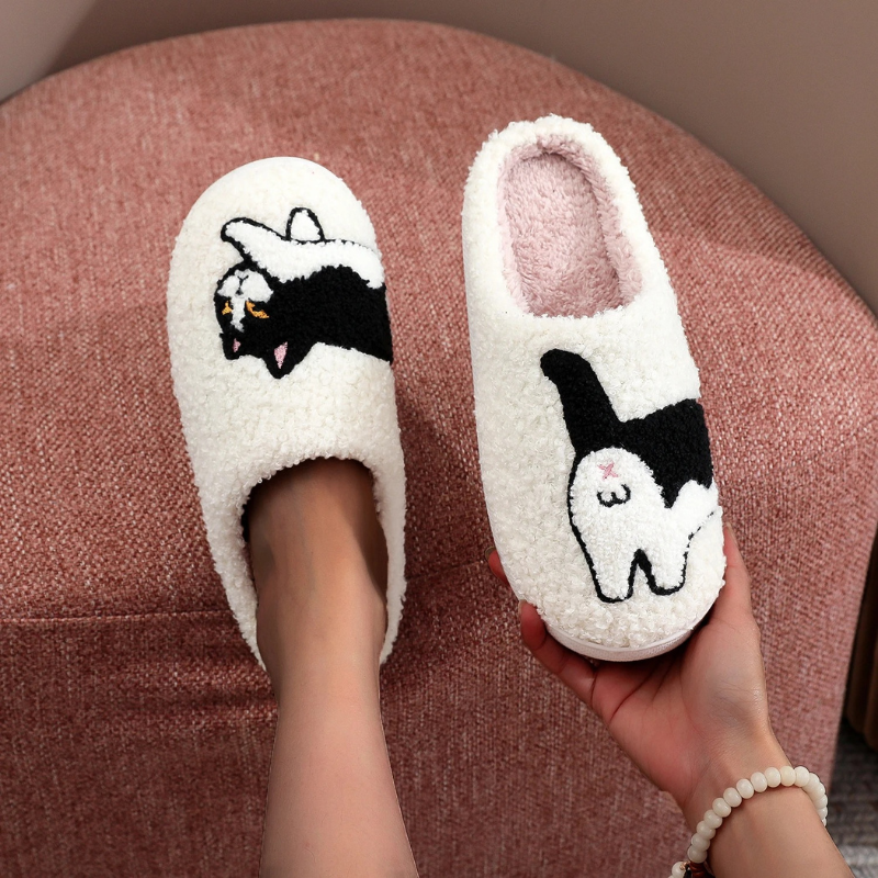 Chaussons chat