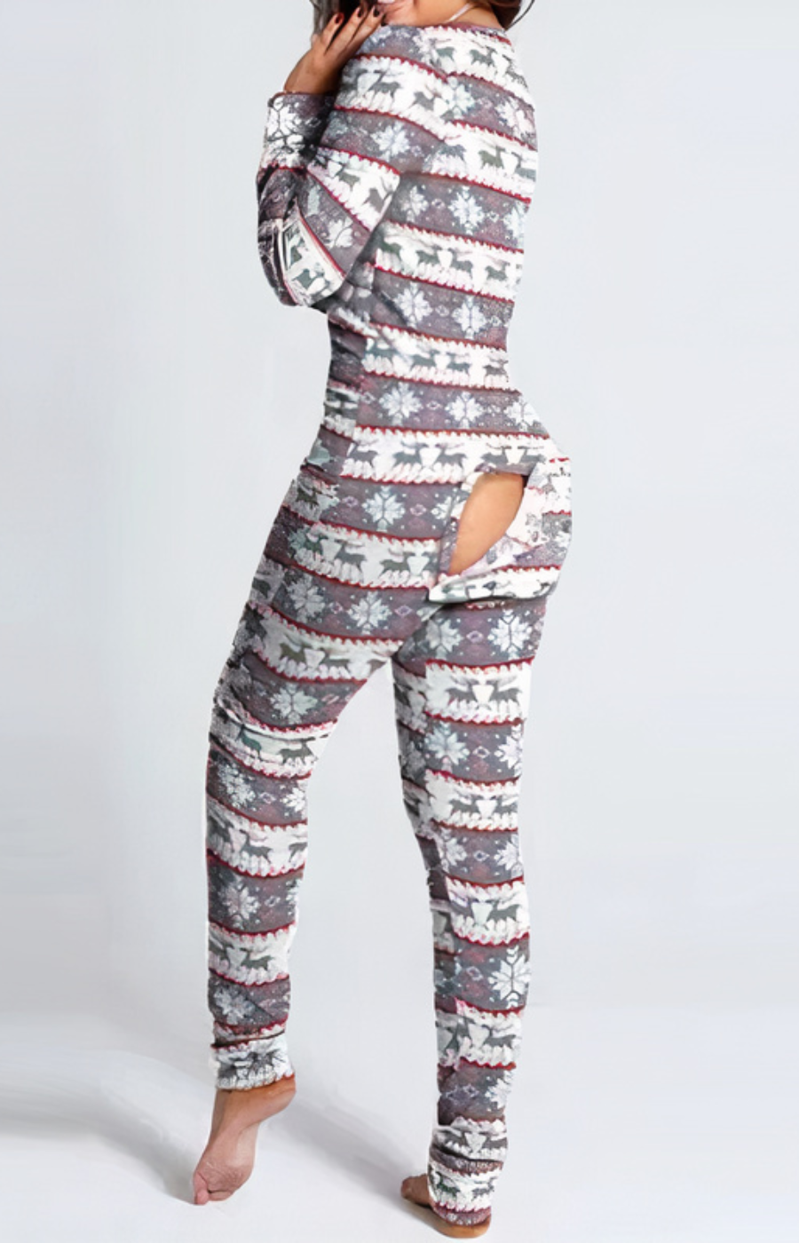 Combinaison Pyjama de Noël pour Femme