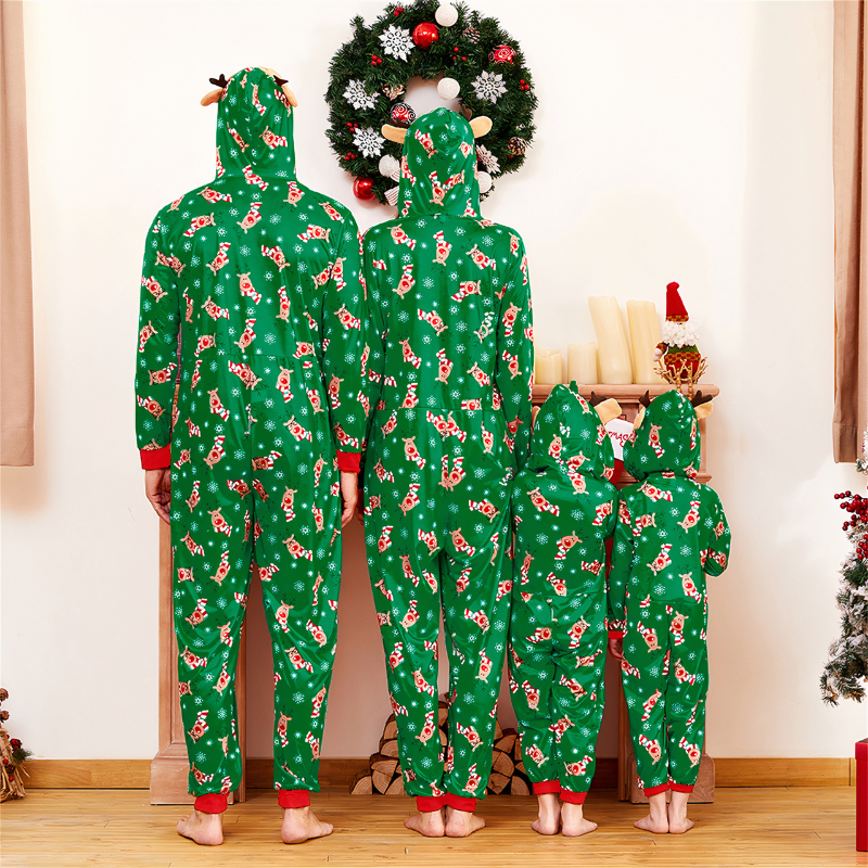 Pyjama Renne de noël assorti pour famille