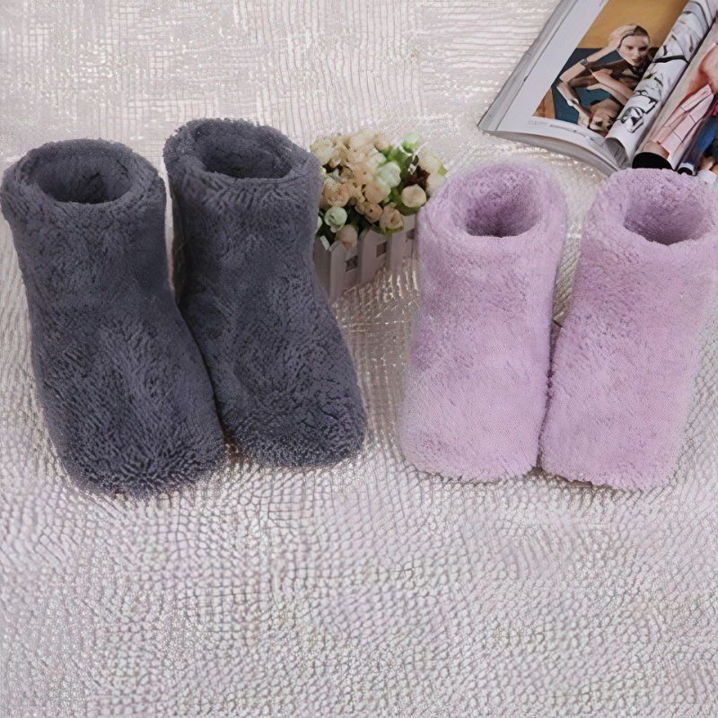 Chaussons chauffants chaud