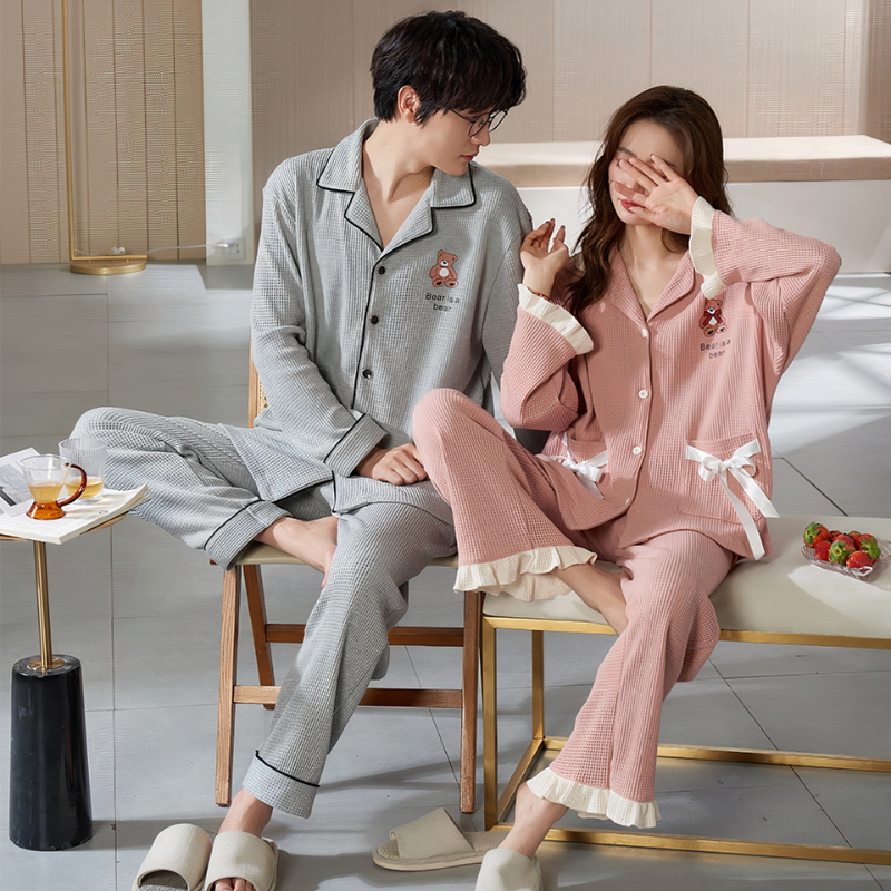 Pyjama Pilou moderne pour couple