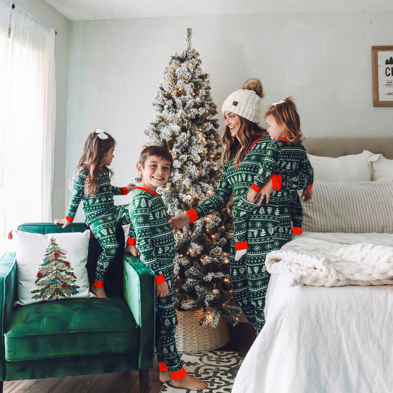 Pyjama de noël assorti pour famille