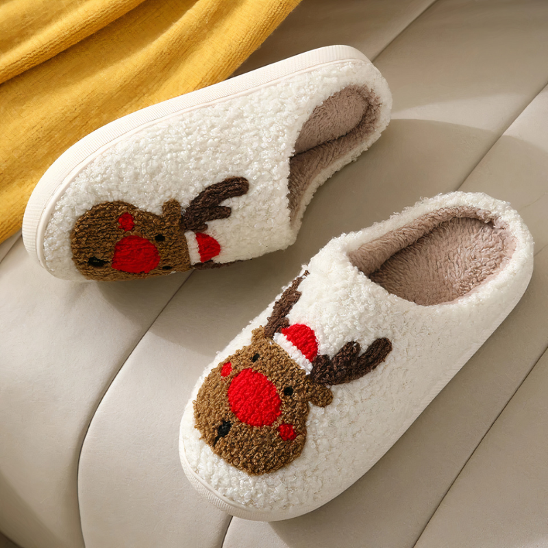 Chaussons Rennes du Père Noël Pilou