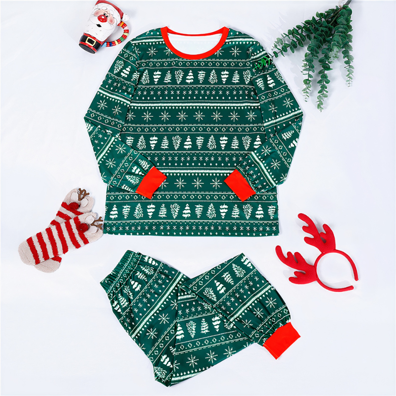 Pyjama de noël assorti pour famille