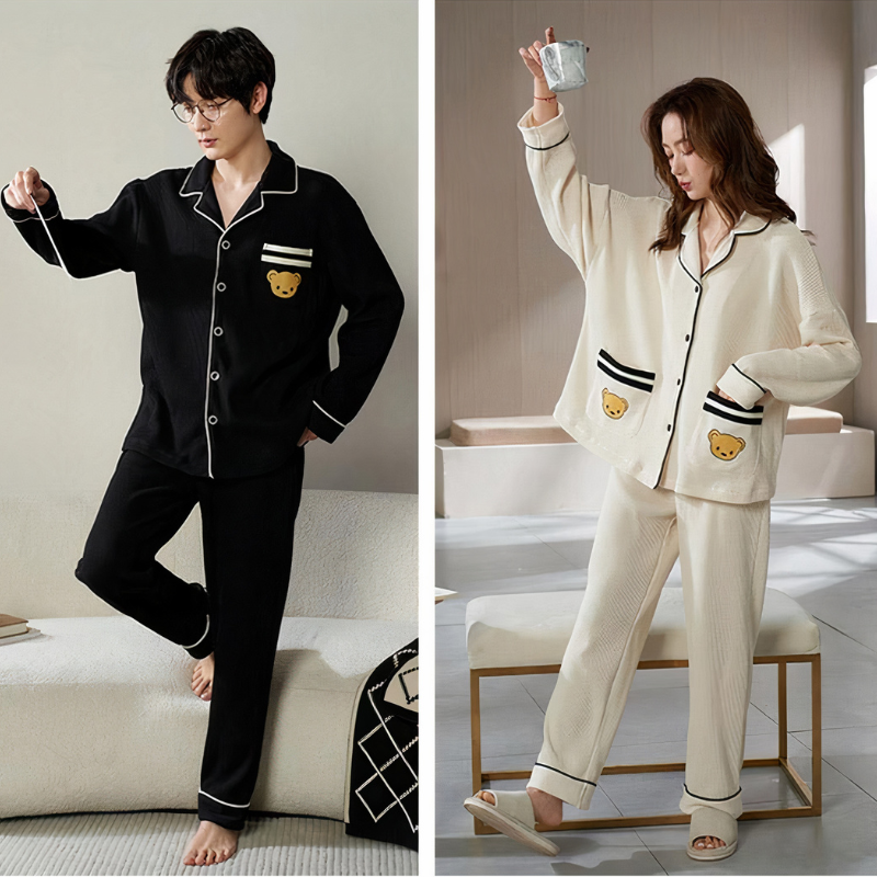 Pyjama douillet pour couple