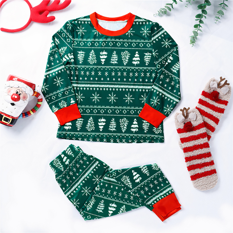 Pyjama de noël assorti pour famille