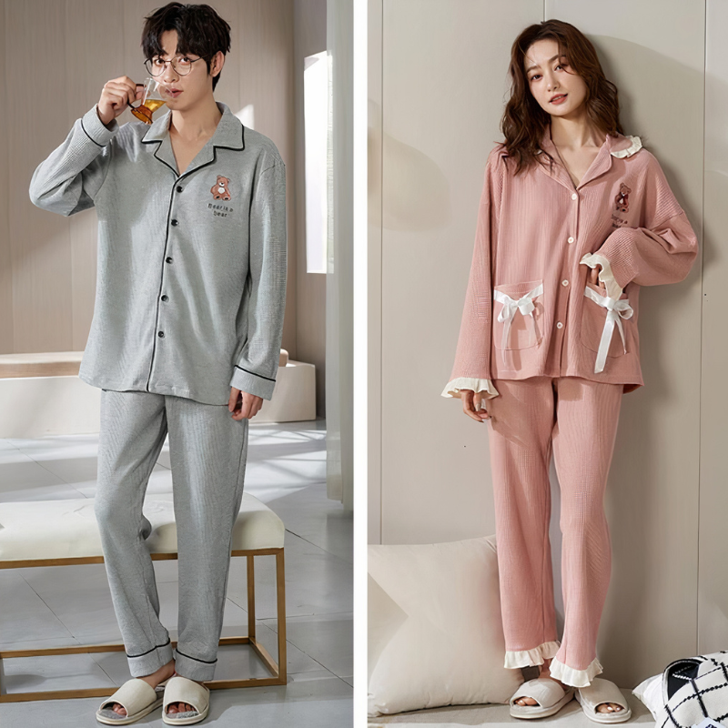 Pyjama Pilou moderne pour couple