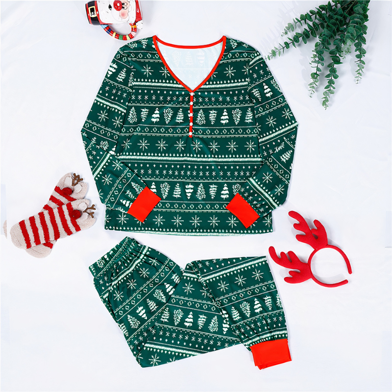 Pyjama de noël assorti pour famille