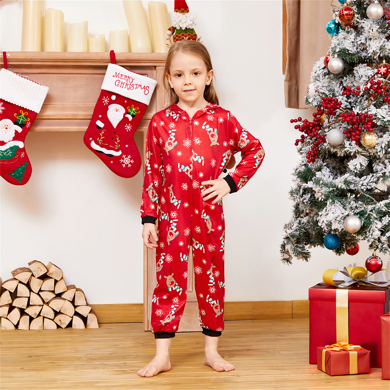 Pyjama Renne de noël assorti pour famille