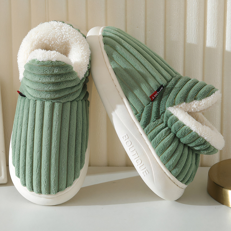 Chaussons Blanc Pilou Pilou
