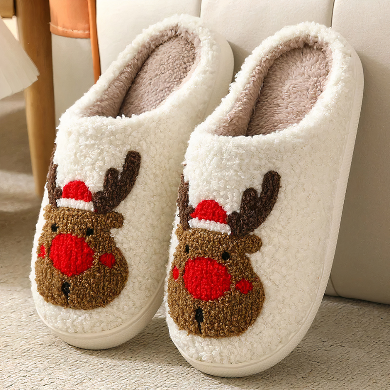 Chaussons Rennes du Père Noël Pilou