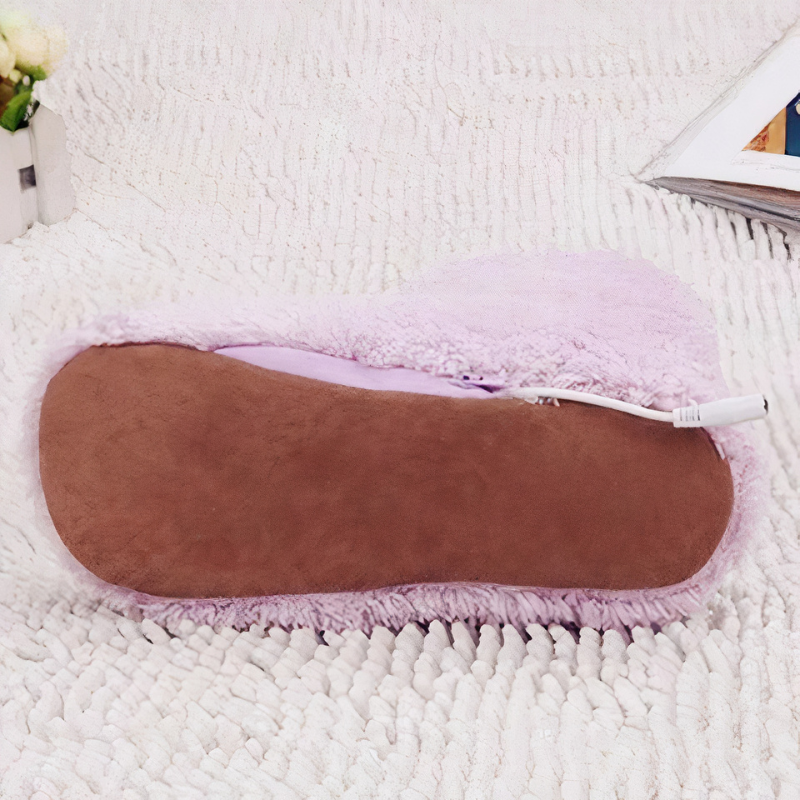 Chaussons chauffants chaud