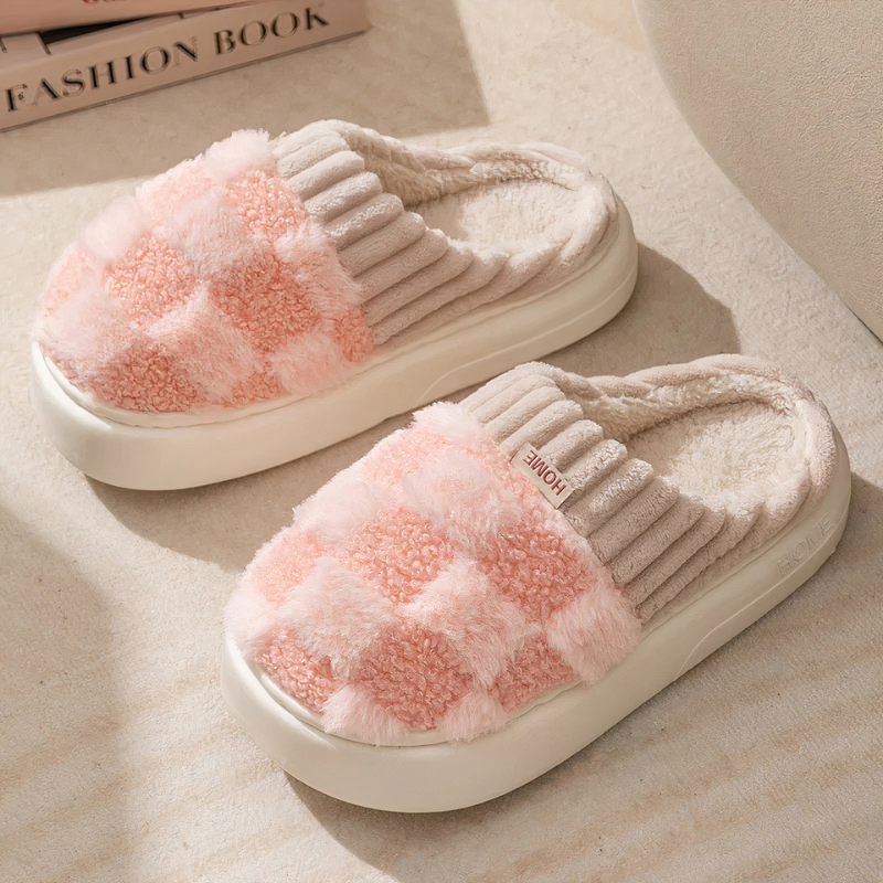 Chaussons pilou confortables tendances