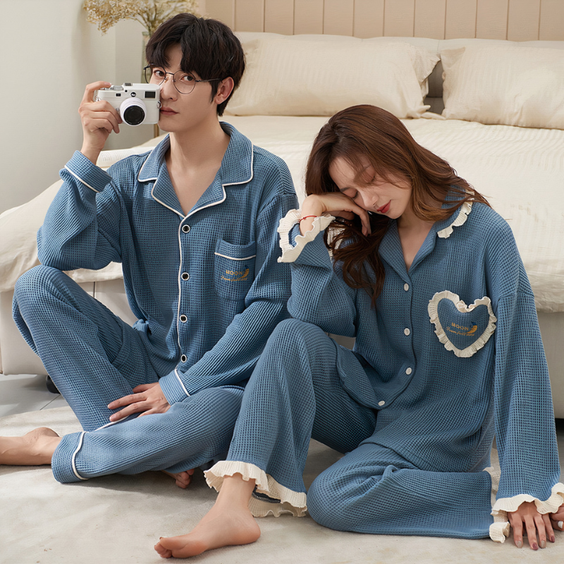 Pyjama Pilou pour couple assortis