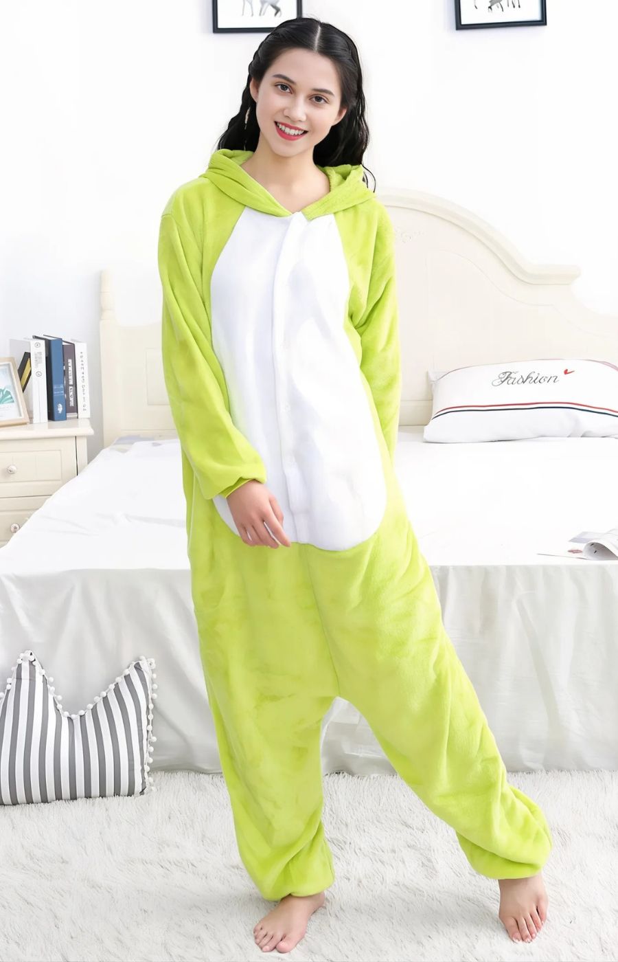 Combinaison pyjama grenouille