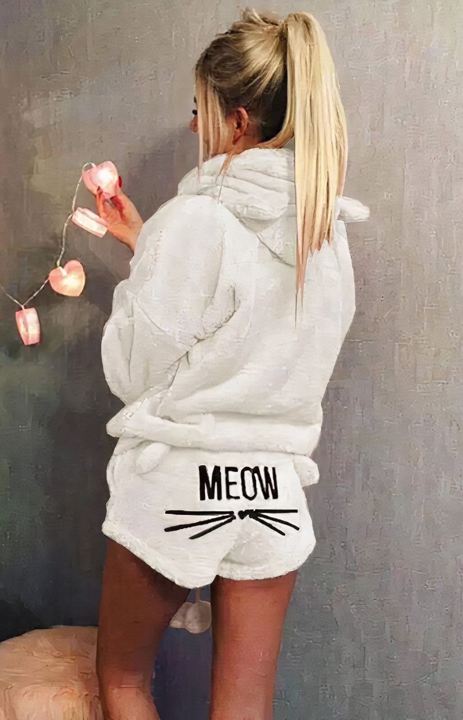 Pyjashort Femme Pilou Meow