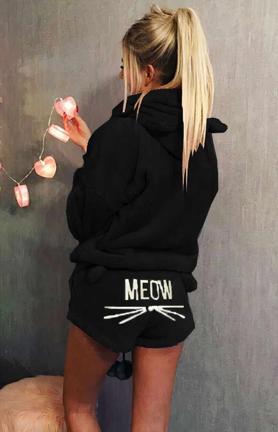 Pyjashort Femme Pilou Meow