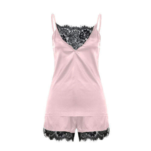 Pyjashort Satin Femme