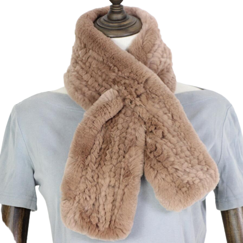 Col Echarpe En Tissu Polaire