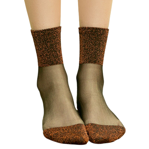 Chaussette Haute Femme Paillette