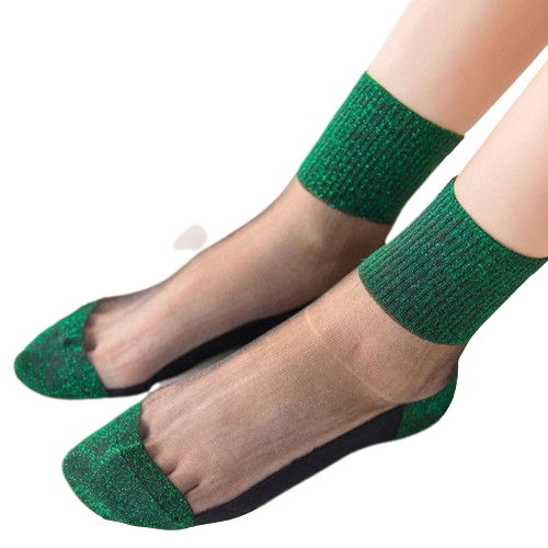 Chaussette À Paillette Femme