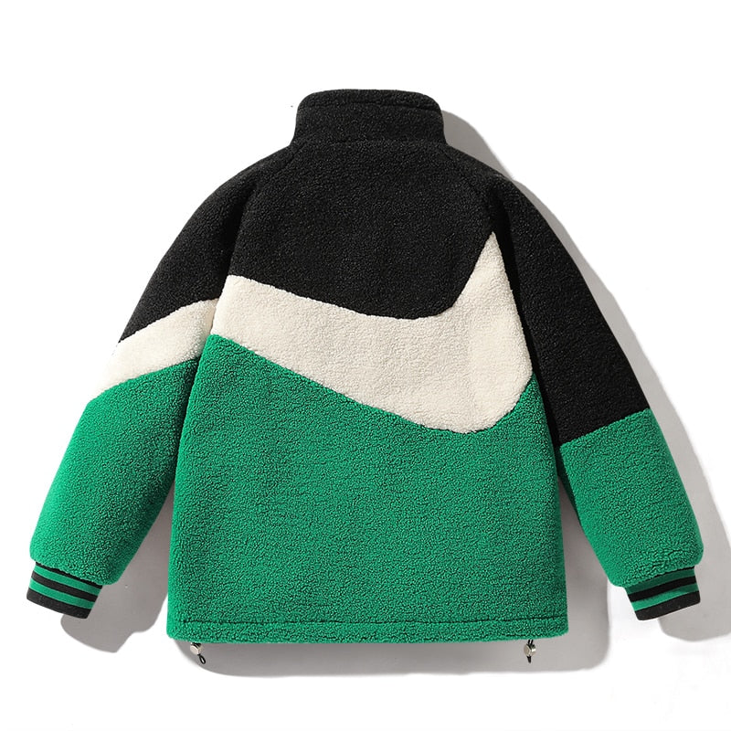 Veste Bi Matiere Pilou Homme