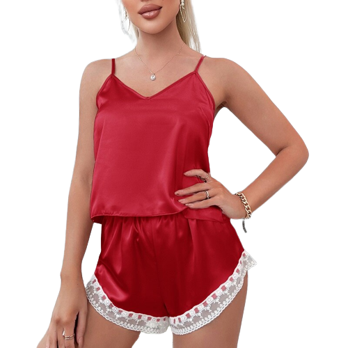 Pyjashort Dentelle Femme