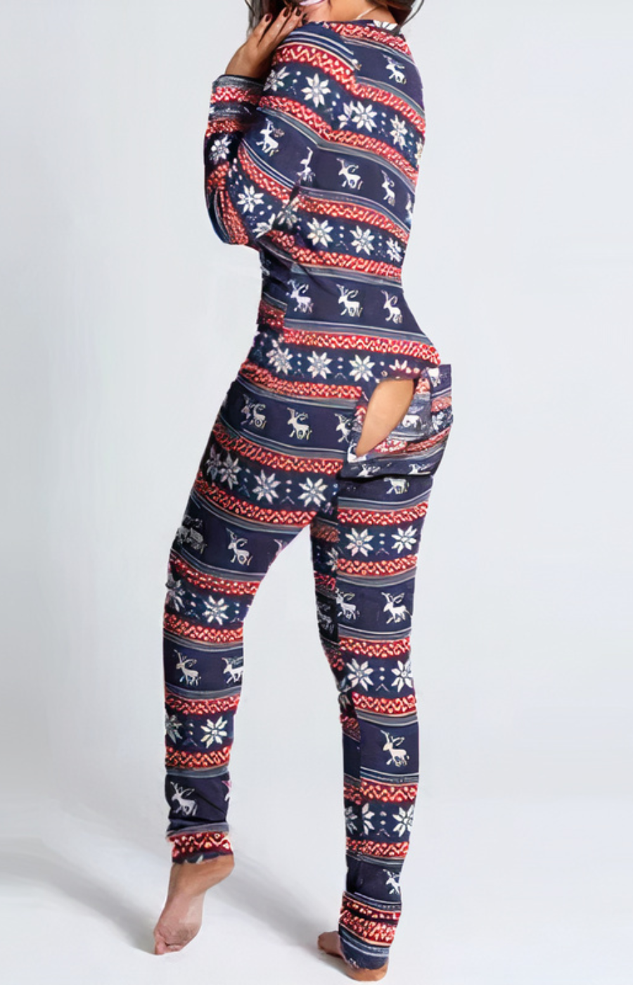 Combinaison Pyjama de Noël pour Femme