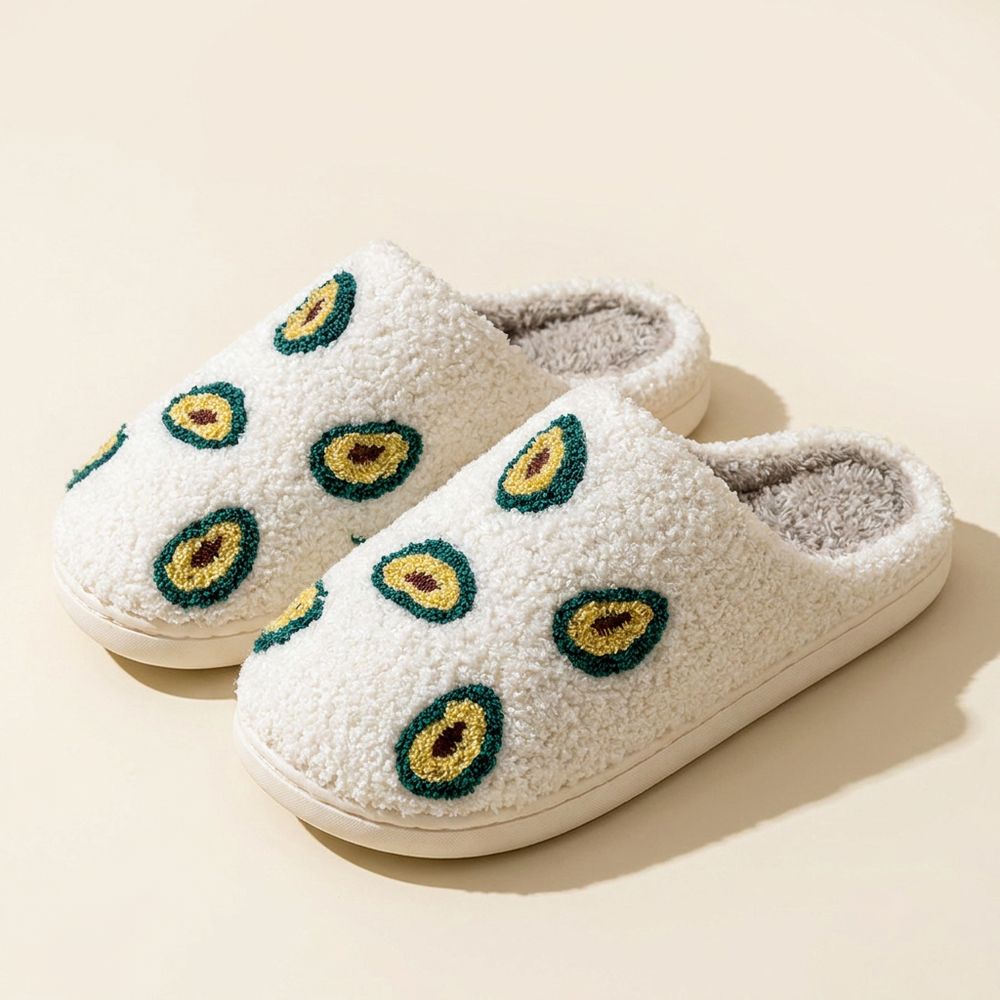 Chaussons avocat vue de trois quarts