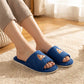 Chaussons pizza portés aux pieds