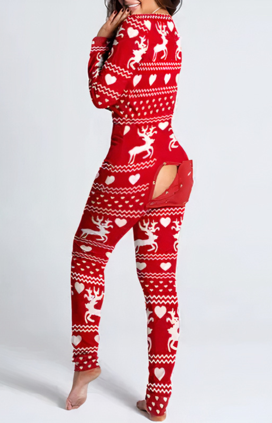 Combinaison Pyjama de Noël pour Femme