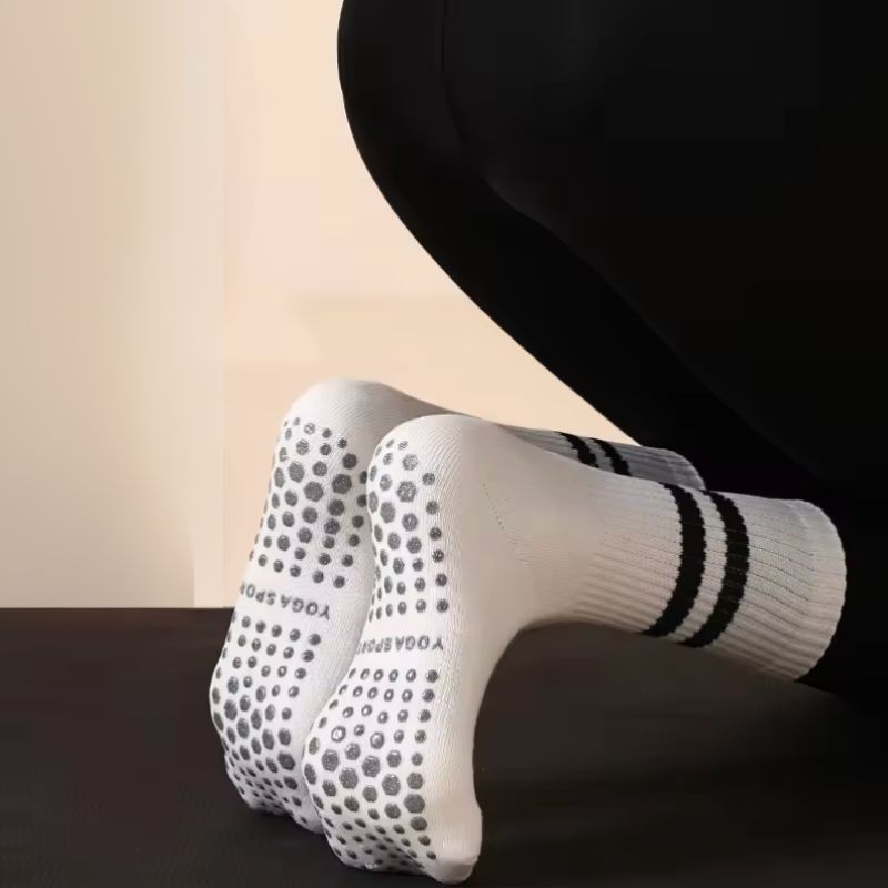 Chaussettes de Pilates antidérapantes pour femmes
