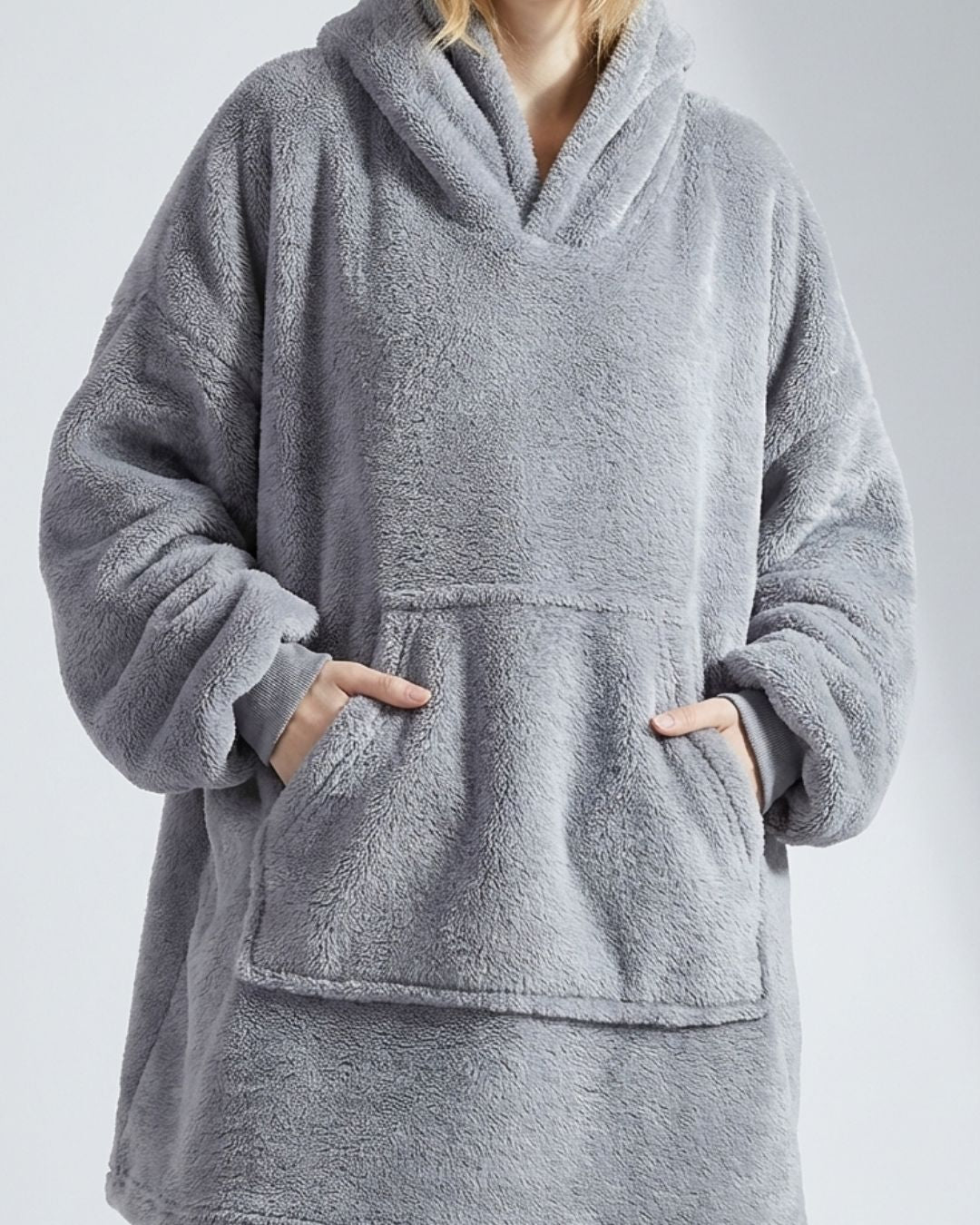 Sweat Plaid le Pull plaid Gris