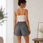 Bas de pyjama short vichy femme