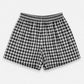 Bas de pyjama short vichy femme