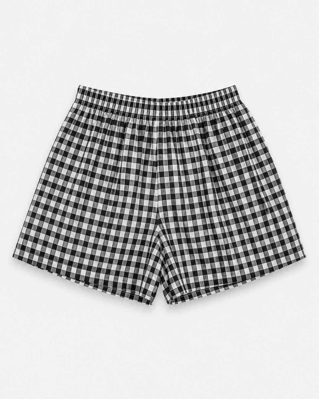 Bas de pyjama short vichy femme