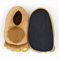 Chaussons grands pieds poilus