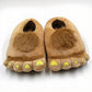 Chaussons grands pieds poilus