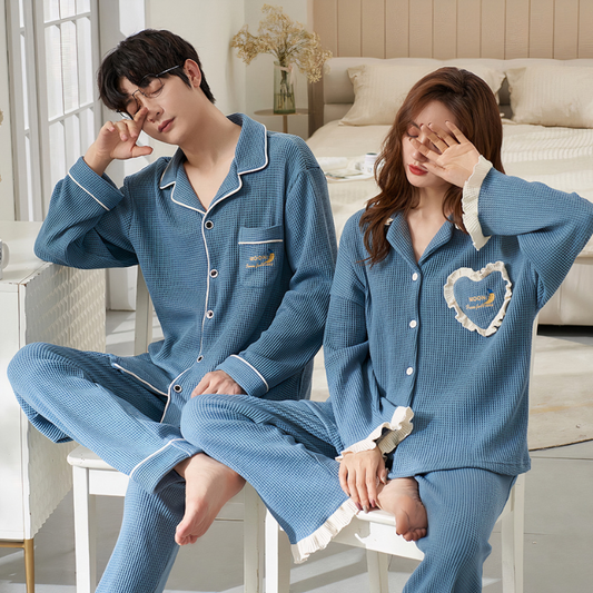 Pyjama Pilou pour couple assortis