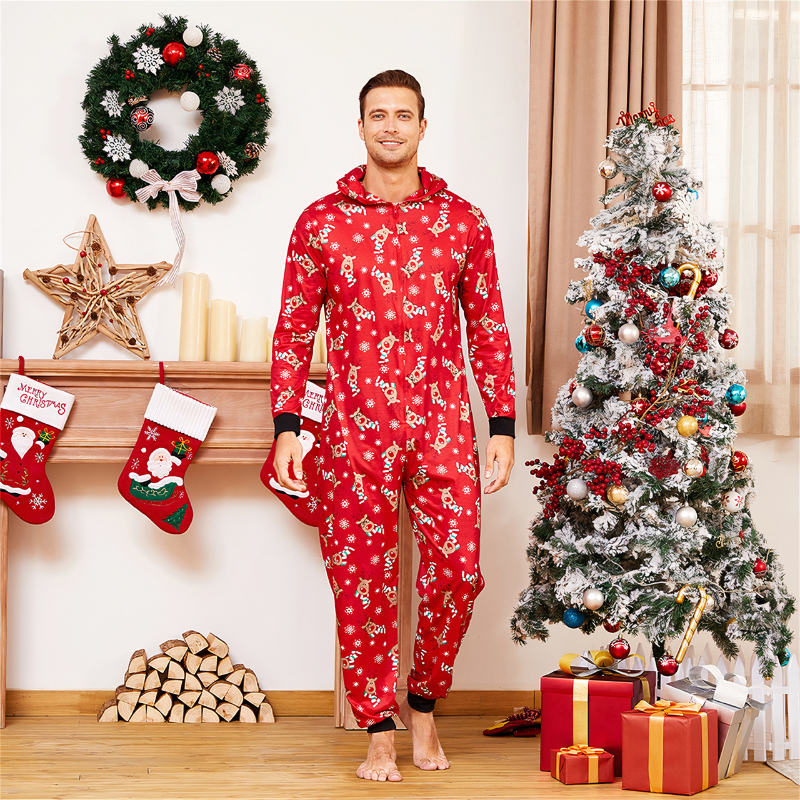 Pyjama Renne de noël assorti pour famille