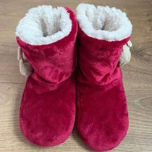 Chaussettes Chaudes Femme Antidérapantes – Polaire épaisse, Taille 36-42, Silicone Semelle