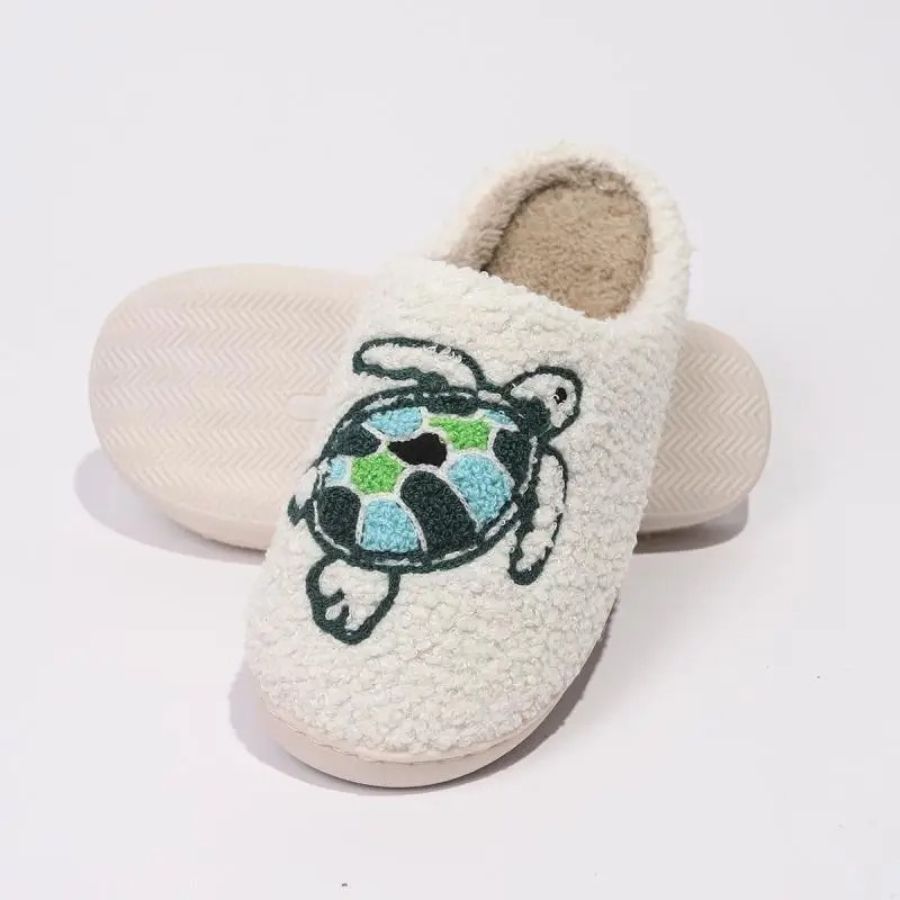 Pantoufles tortues