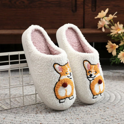 Pantoufles Corgi