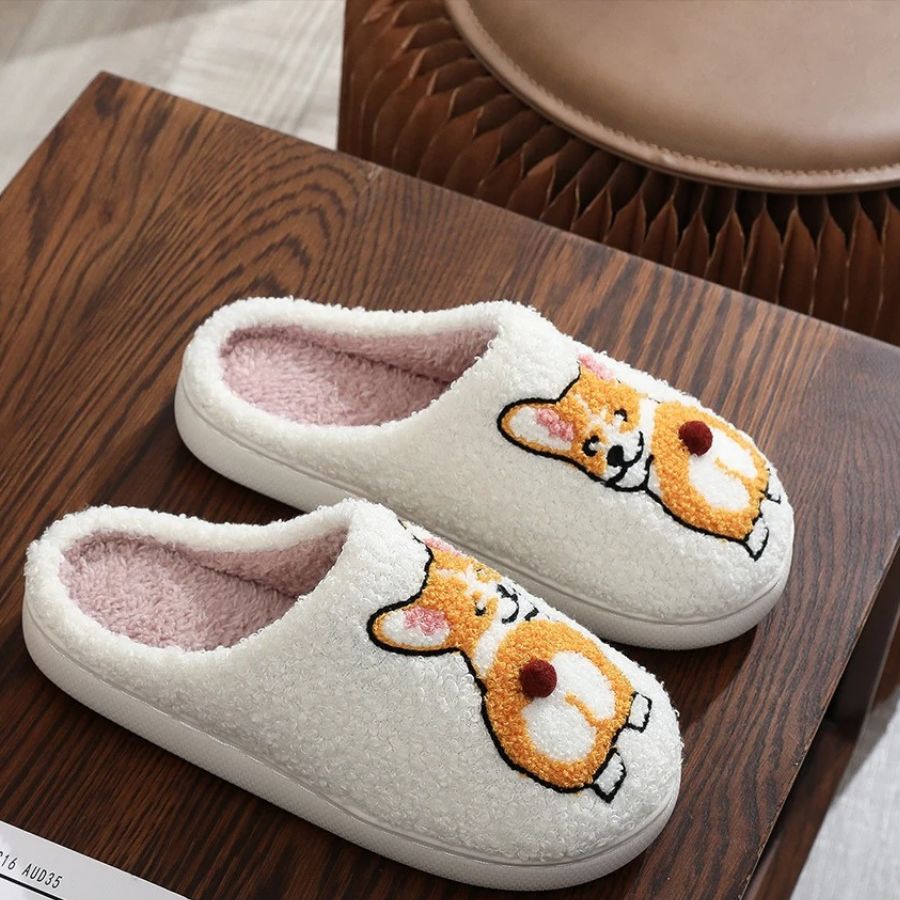 Pantoufles Corgi