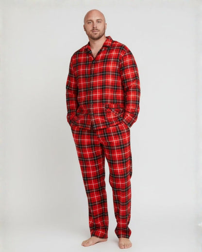 Ensemble pyjama à carreaux pour famille