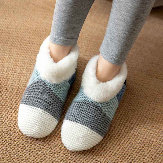 Chaussons Chaussettes rayées