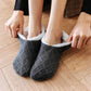 Chaussons Chaussettes polaire simple losange