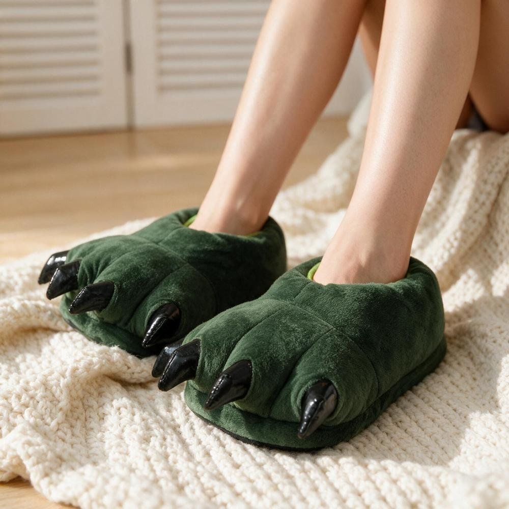 Chausson dragon femme porté